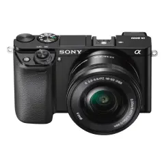 SONY ILCE6000LB 16-50 fotoaparat črn