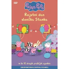 PUJSA PEPA: ROJSTNI DAN SLONČKA - DVD SL.SINHR.