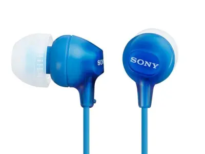 SONY MDREX15LPLI žične slušalke modre