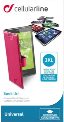 BOOKUNI2LP-UNI XXL ETUI CELLULAR LINE