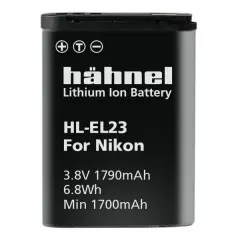 HAHNEL BATERIJA EN-EL23 ZA NIKON