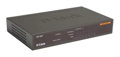 D-LINK DGS-1008P 8-portno stikalo