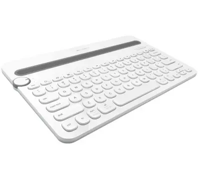 LOGITECH K480 Multy-Device, brezžična tipkovnica, bela