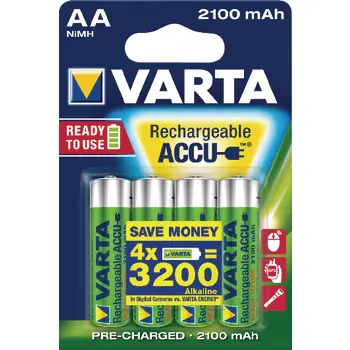 ACCU R2U AA 4/1 2,1AH VARTA