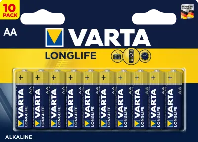 LONGLIFE AA 10 PAK VARTA