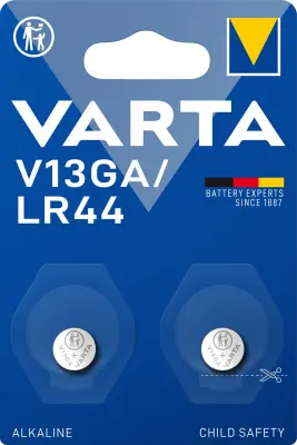 V13GA GUMB BATERIJE 2 KOS VARTA