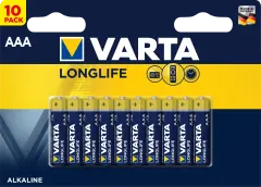 LONGLIFE AAA 10 PAK VARTA