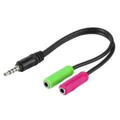 CCAHS1 3.5 4PIN M/2X3.5 Ž VIVANCO ADAPTER PC SLUŠ.