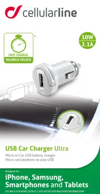 CELLULAR MICROCBRUSB2AW 10W avtopolnilec