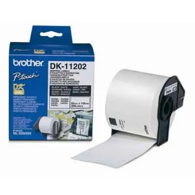 Brother DK11202 Nalepke za odpremo 62x100mm