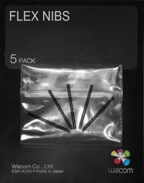 KOMPLET UPOGLJIVIH KONIC. FLEX NIBS. 5 KOM