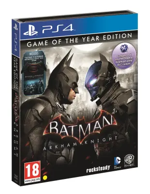 BATMAN ARKHAM KNIGHT GOTY STEELBOOK PS4