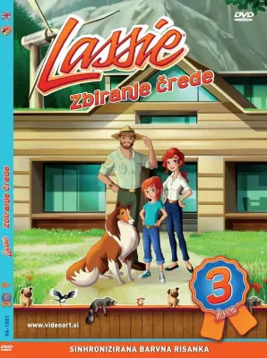 LASSIE - ZBIRANJE ČREDE DVD SL.SINHR.