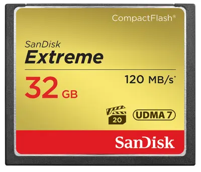 CF 32GB EXTREME 120MB/S SANDISK