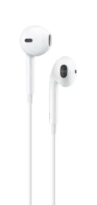 APPLE Earpods bele žične ušesne slušalke