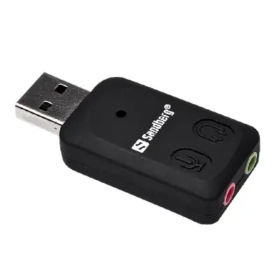 SANDBERG USB TO SOUND LINK ADAPTER ZA SLUŠALKE