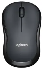 LOGITECH M220 Silent, brezžična miška, črna