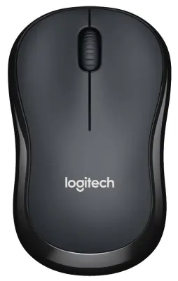 LOGITECH M220 Silent, brezžična miška, črna