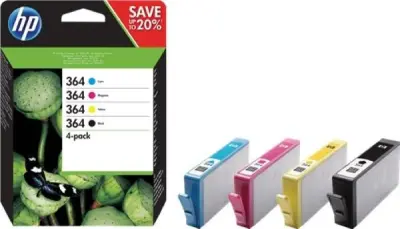 HP 364 -ČRNA CYAN MAGENTA RUMENA komplet kartuš