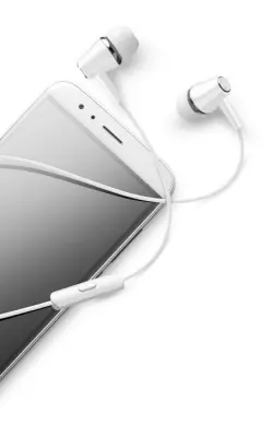 CELLULAR LINE Auinearw bele slušalke