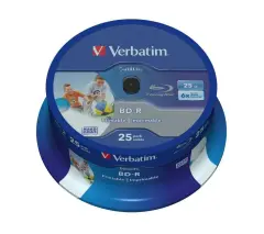 BLURAY 25GB 25/1 VERBATIM