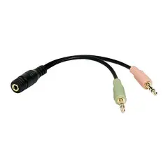 ADAPTER RAZDELILEC AUDIO/ MIKROFON 3.5 MM. LOGILINK