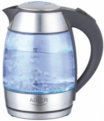 GRELNIK VODE 1.8L 2000 W STEKLEN ADLER