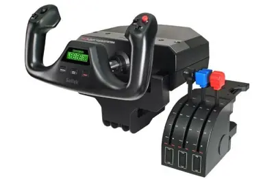 PRO FLIGHT YOKE SYSTEM LOGITECH G SAITEK