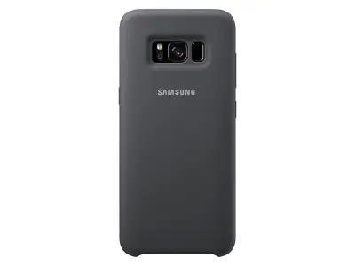 EF-PG955 SILIKONSKI OVOJ GAL. S8 PLUS SREBR. SAMS.