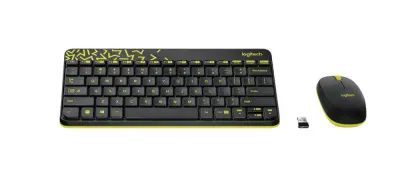 LOGITECH MK240 NANO, brezžični komplet tipkovnice in miške