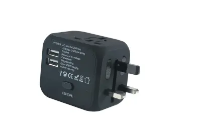 XP1102 POT AD.+2X USB ČRN XPLORE