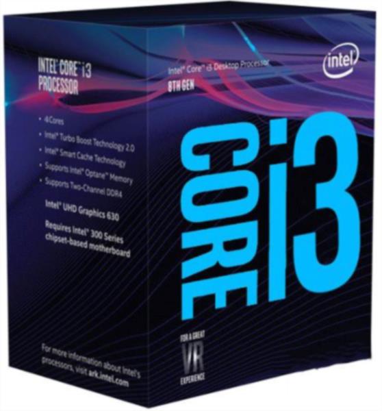 Intel CPU CORE I3-8100 BOX coffee LAKE