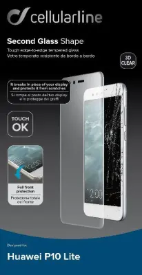 STEKLO PROZORNO P10 LITE CELLULAR LINE