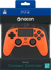 CONTROLLER PS4 WIRED COMP NACON ORANGE