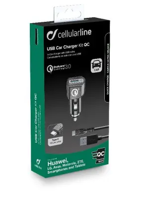 AVTOPOLNILEC+USB-C KABEL SET CELLULAR LINE
