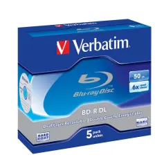 BLURAY DUALLAYER 50GB 5/1 VERBATIM