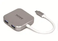 HUB PORT USB-C. USB 3.0 4 PORTNI