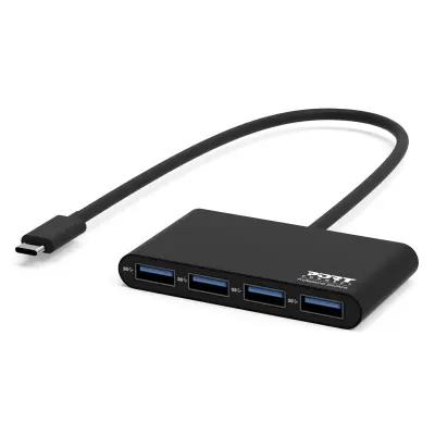 HUB PORT USB-C. USB 3.0 4 PORTNI