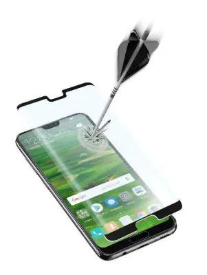 ZAŠČITNO STEKLO P20 ČRNO CELLULAR LINE