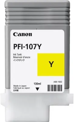 PFI-107 Y KARTUŠA 130ML CANON