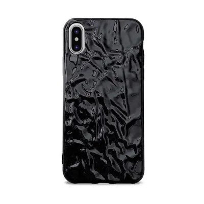 OVITEK ZA IPHONE X/XS METAL ČRN PURO