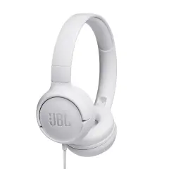 JBL Tune 500 bele žične slušalke