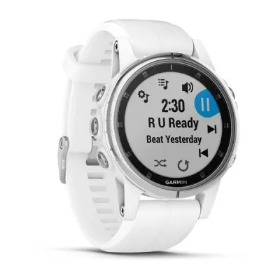 Garmin Fenix 5S Plus Sapphire White športna ura