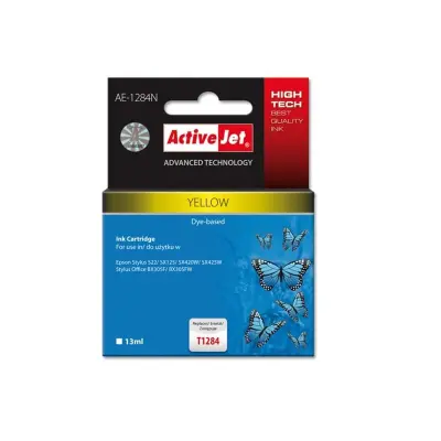 ACTIVEJET EPSON T1284 Y RUMENA KOMPATIBIL KARTUŠA