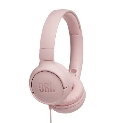 JBL T500 roza žične slušalke