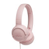 JBL T500 žične slušalke roza