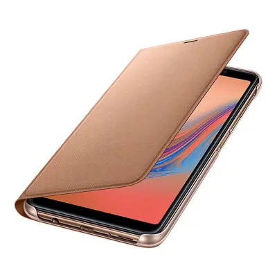 TORBICA PREKLOPNA GALAXY A7 2018 ZLATA