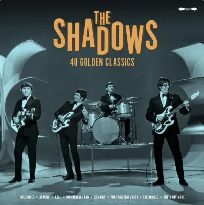 SHADOWS - 2LP/40 GOLDEN CLASSICS