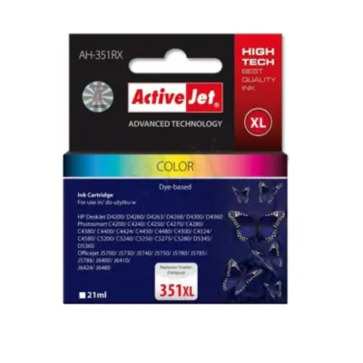 ACTIVEJET HP 351XL COLOR KOMPATIBILNA KARTUŠA