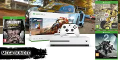 XBOX ONE S 1TB FORZA HOR4 +FIFA17+CODWW2+DESTINY2